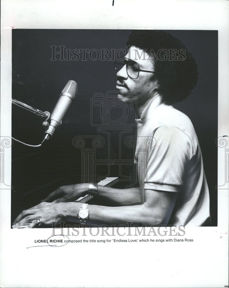 1983 Lionel Richie Songwriter and Composer - Historic Images