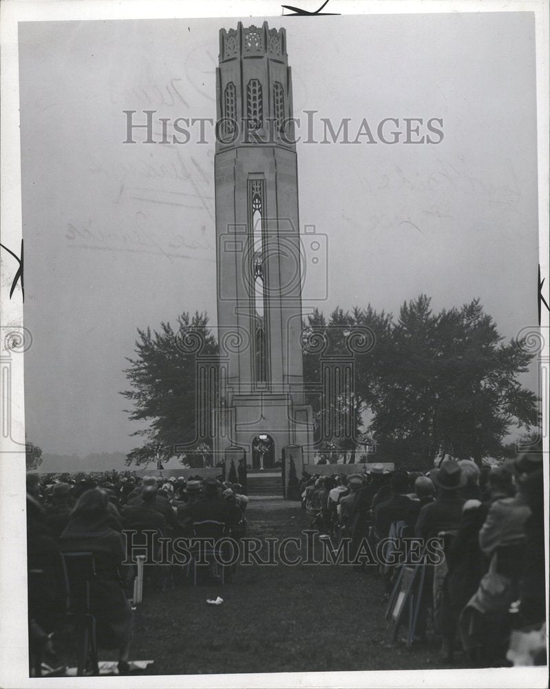 1941 Nancy Brown Peace Carillon Detroit - Historic Images