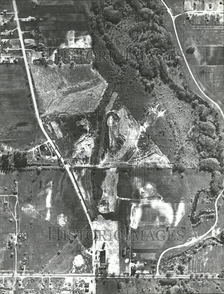 1991 Aerial View Westland Michigan In 1949 - Historic Images