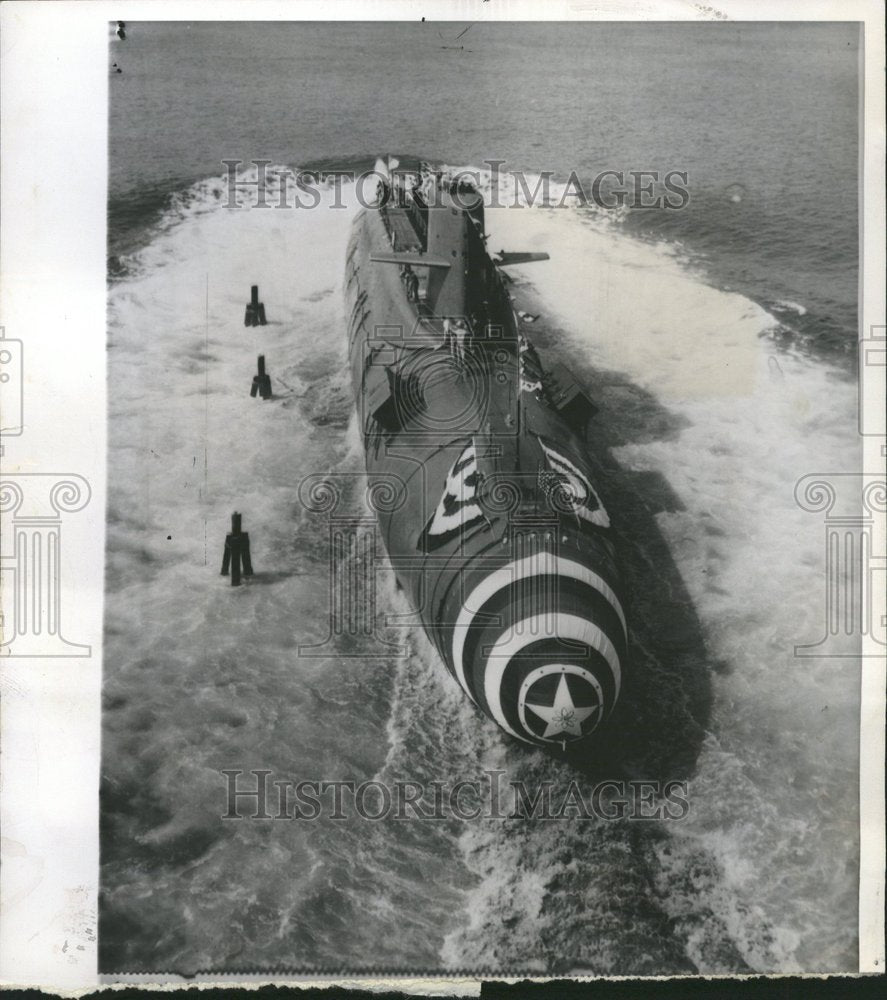 1959 Nuclear Sub The USS Patrick Henry - Historic Images