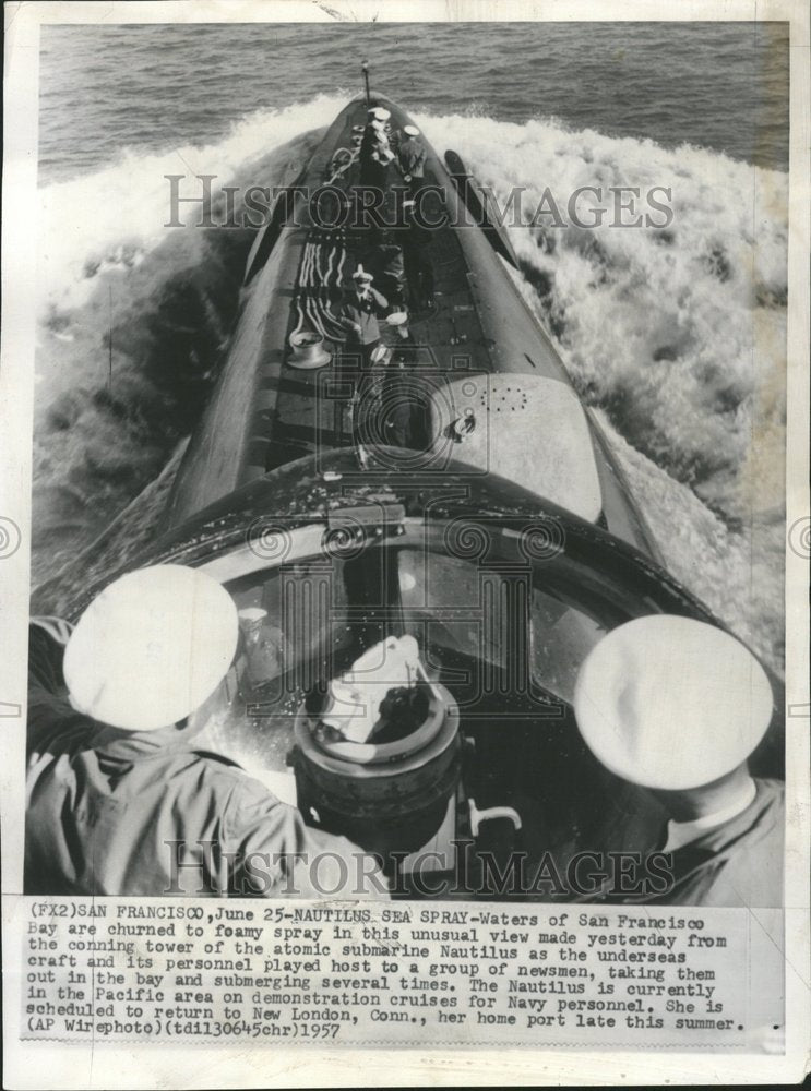 1957 San Francisco Nautilus Conning Tower - Historic Images