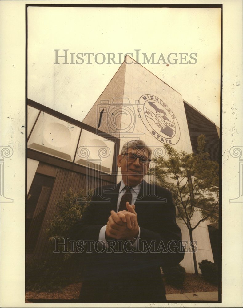 1983 Labor Leader Sam Fishman - Historic Images