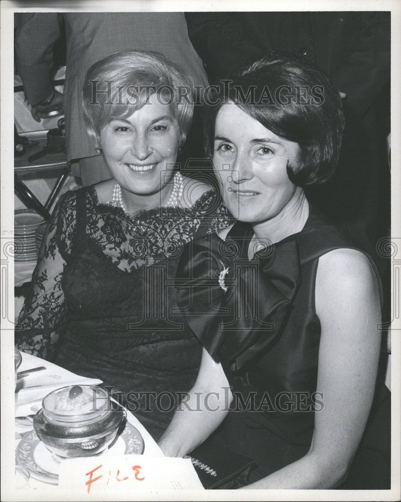 1968 X Mrs James R Haffa Mrs Frank Filzimom - Historic Images