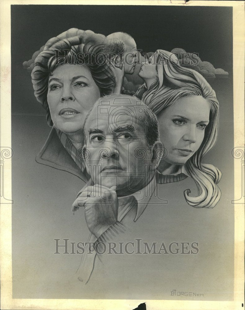 Anne Jackson Edward Asner Star Family Man - Historic Images