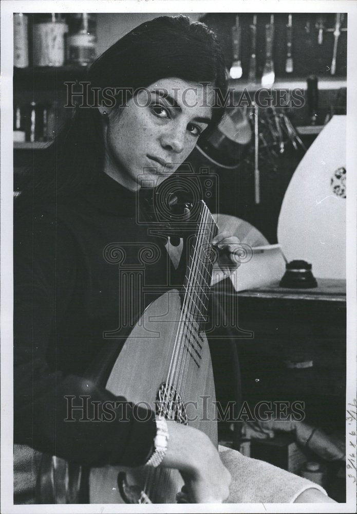 1966 Lutes Sally Steinberg Music Just Hutes - Historic Images