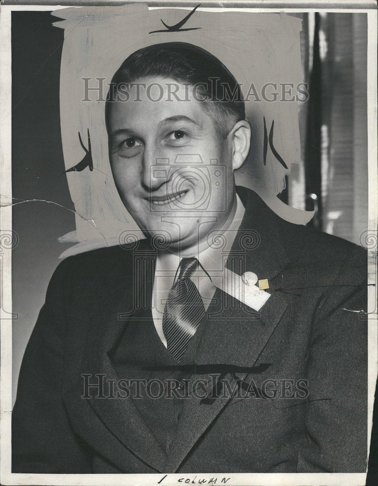 1938 John R Dethmers State Politician Chair - Historic Images