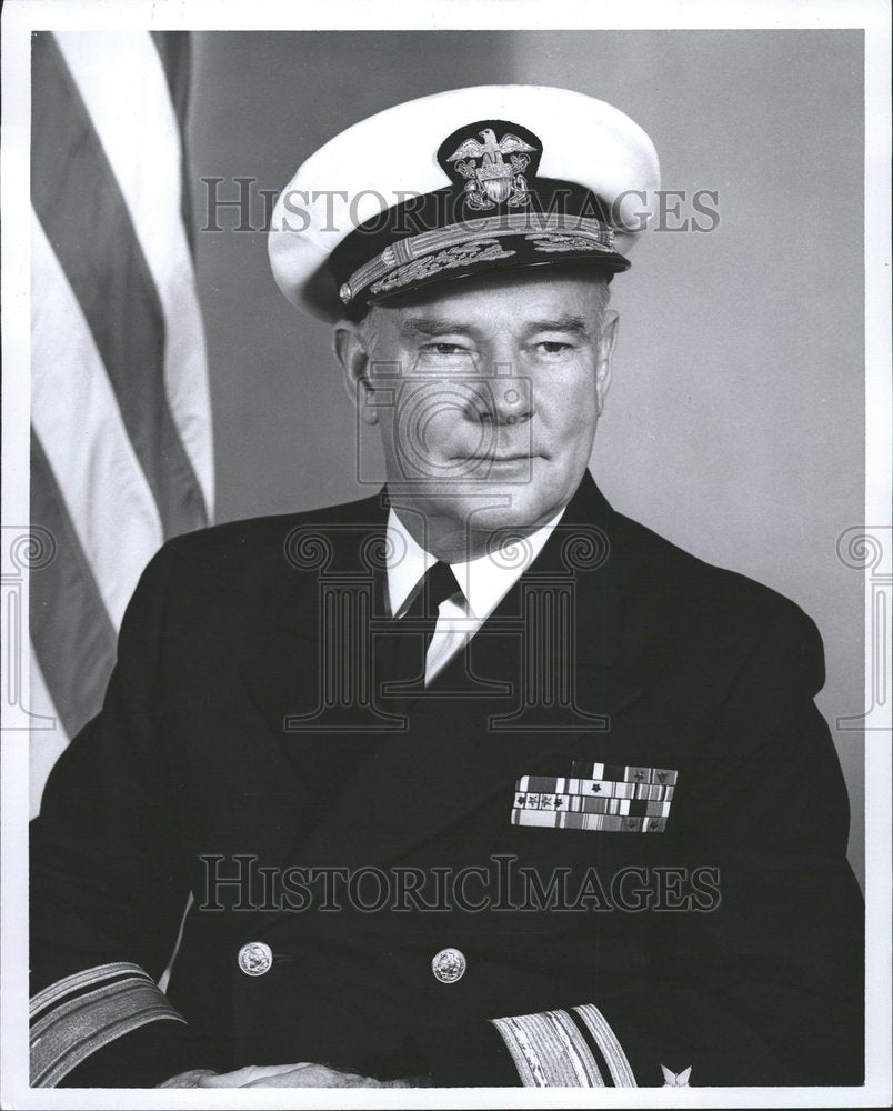 1961 Radm Ira H Nunn USN Commandant Naval - Historic Images