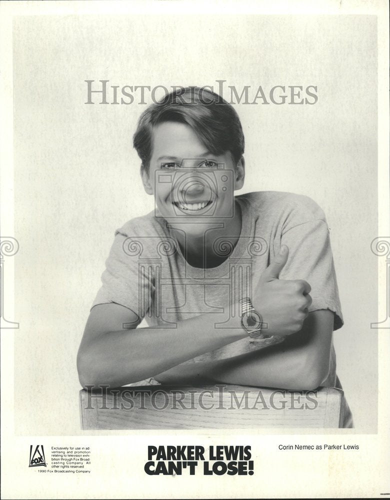 1990 Parker Lewis Lose American Teen Sitcom - Historic Images