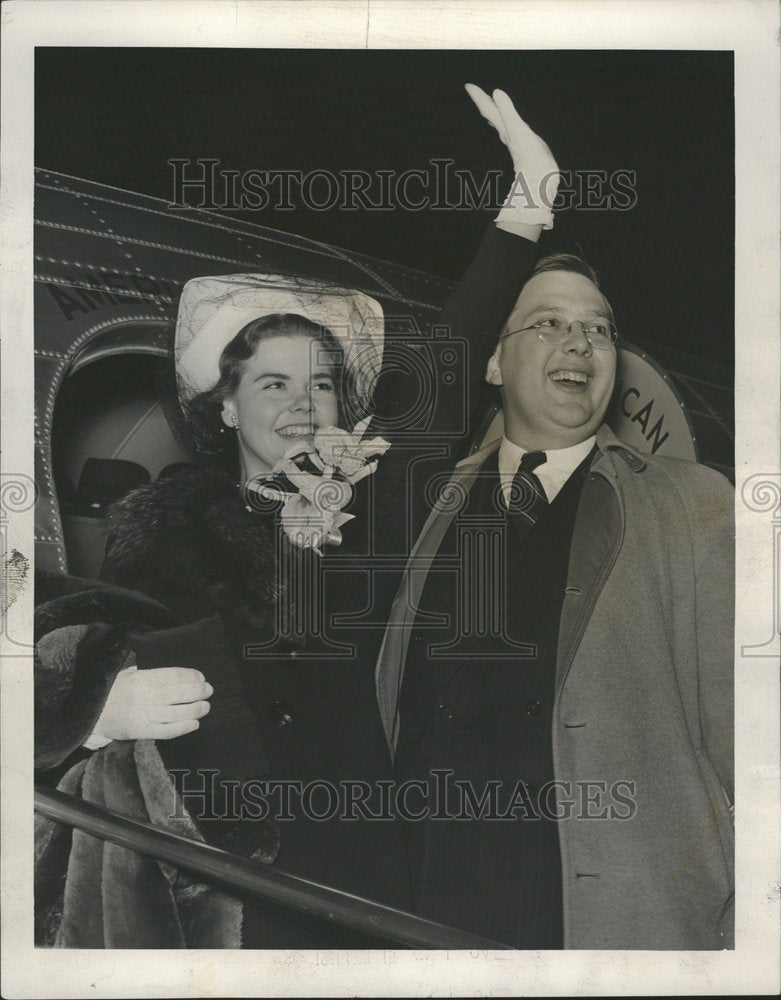 1941 Mr Phelps Newberry Jr Wife Orly - Historic Images