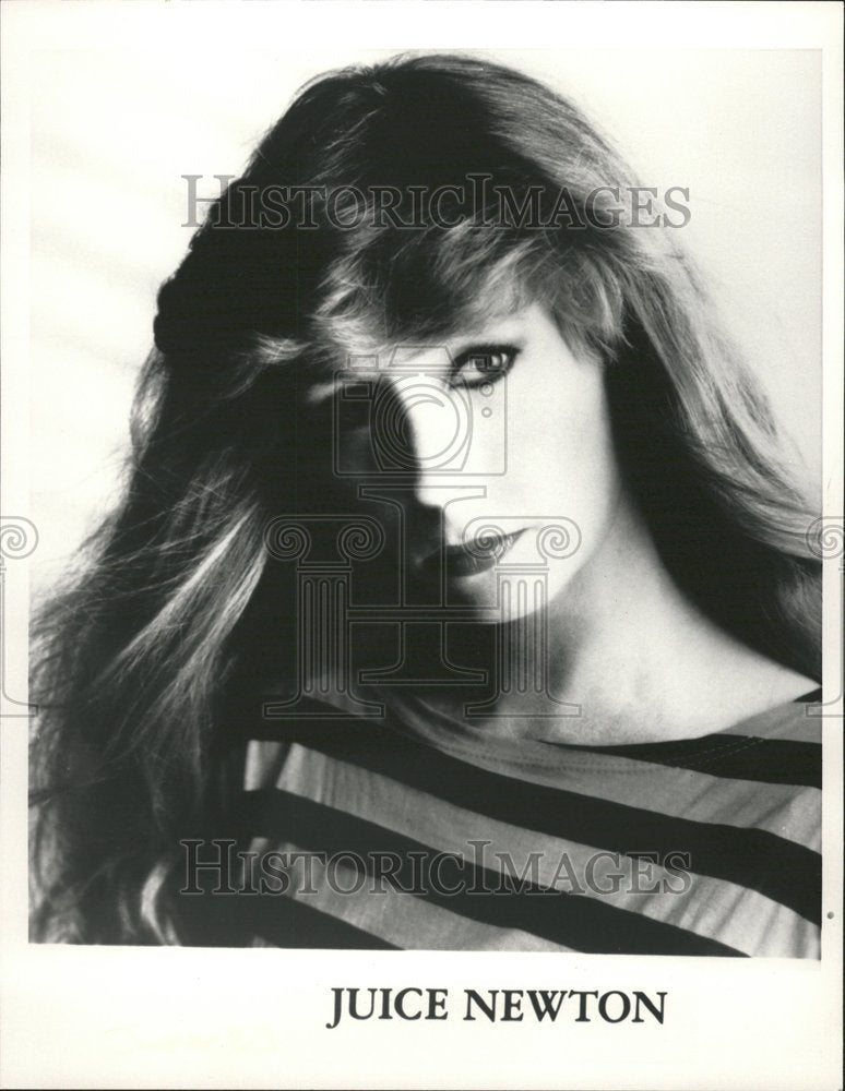 1988 Judith Kay Juice Newton Singer Pop - Historic Images