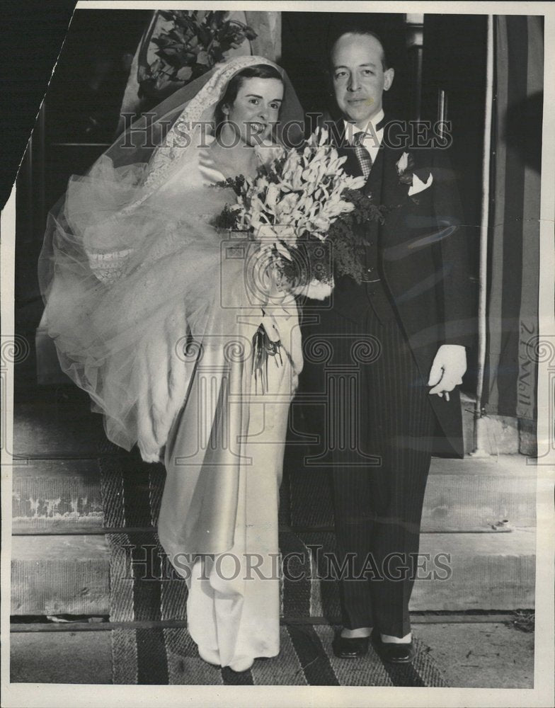 1932 Mr Mrs John Jenness New Comb Kathrine - Historic Images