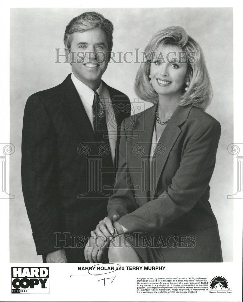 2001 Barry Nolan Terry Murphy Television - Historic Images