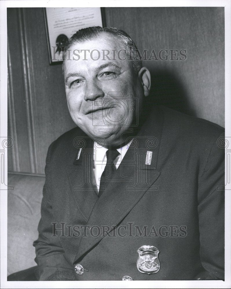 1962 Thomas R Nolan Inspector Police Hqter - Historic Images