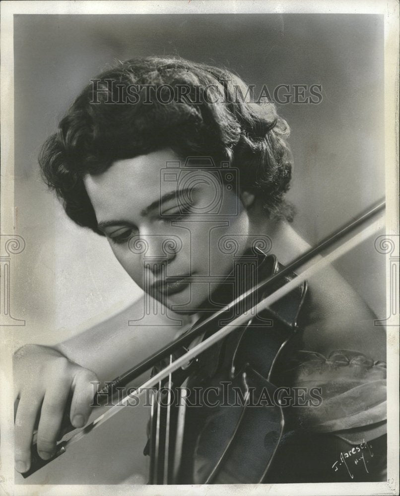 1961 Gilda Muellbauer Violinist Musician - Historic Images