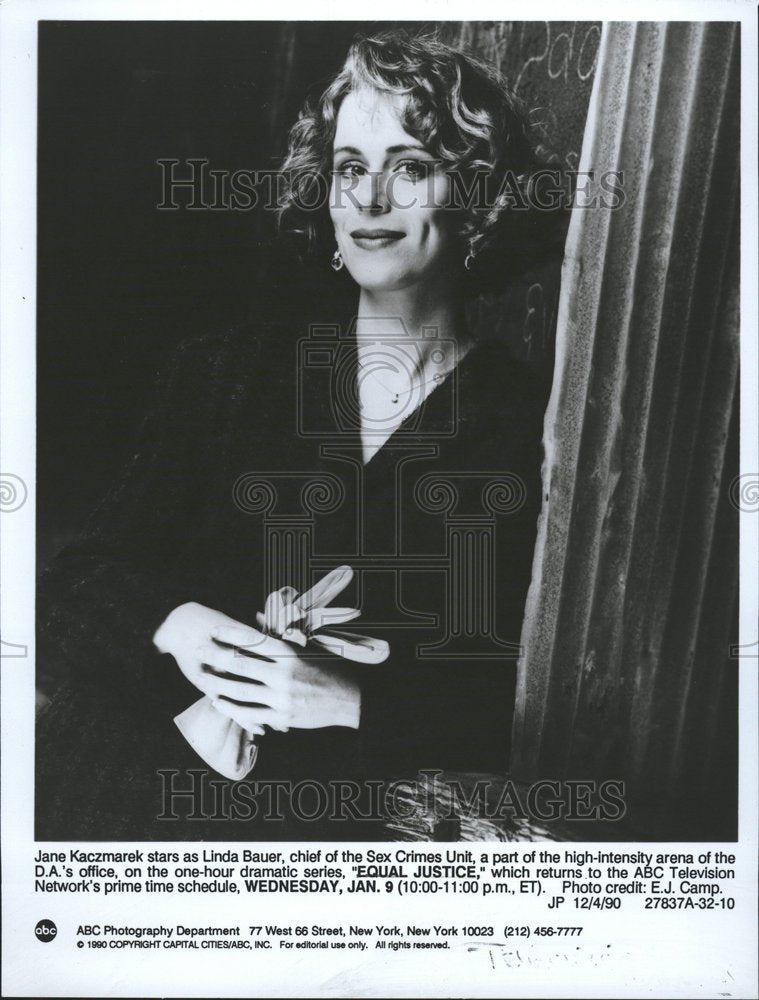 1990 Jane Kaczmarek Actress Equal Justice - Historic Images