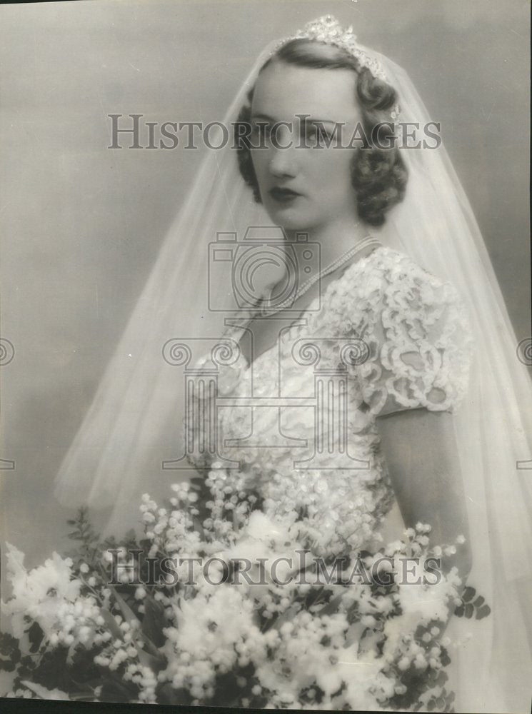 1938 John Roosevelt Daughter In Law - Historic Images