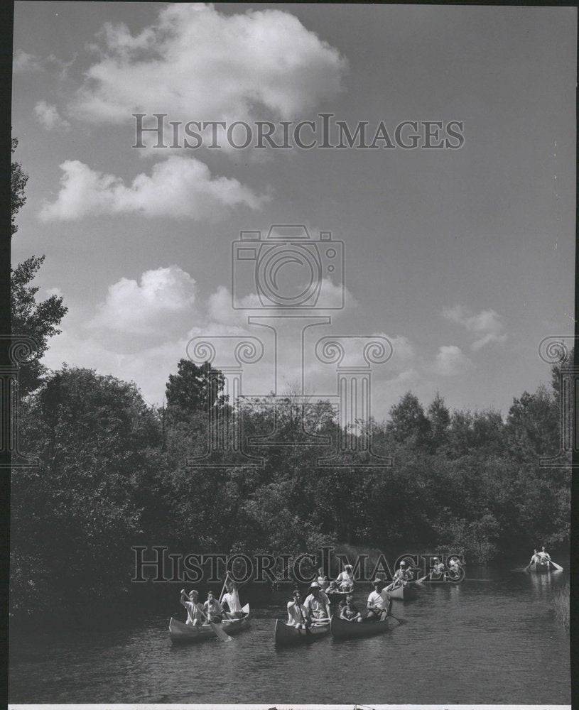 1954 River Natural Watercourse Case Body - Historic Images