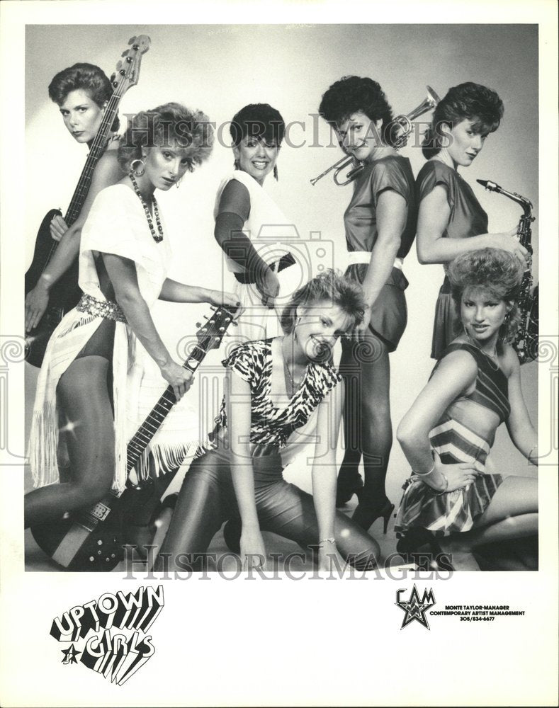 1989 Uptown Girls American Music Group - Historic Images