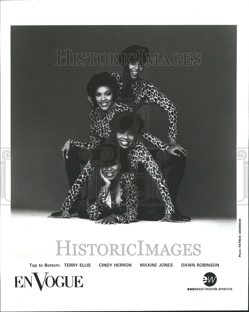 1993 Terry Ellis EnVogue Cindy Herron Jones - Historic Images