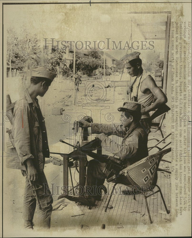 1970 Cambodian War Conflict Context Republi - Historic Images