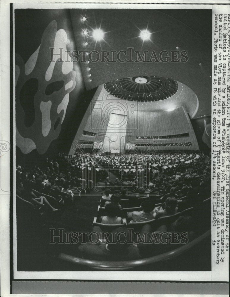 1966 General Assembly United Nation - Historic Images