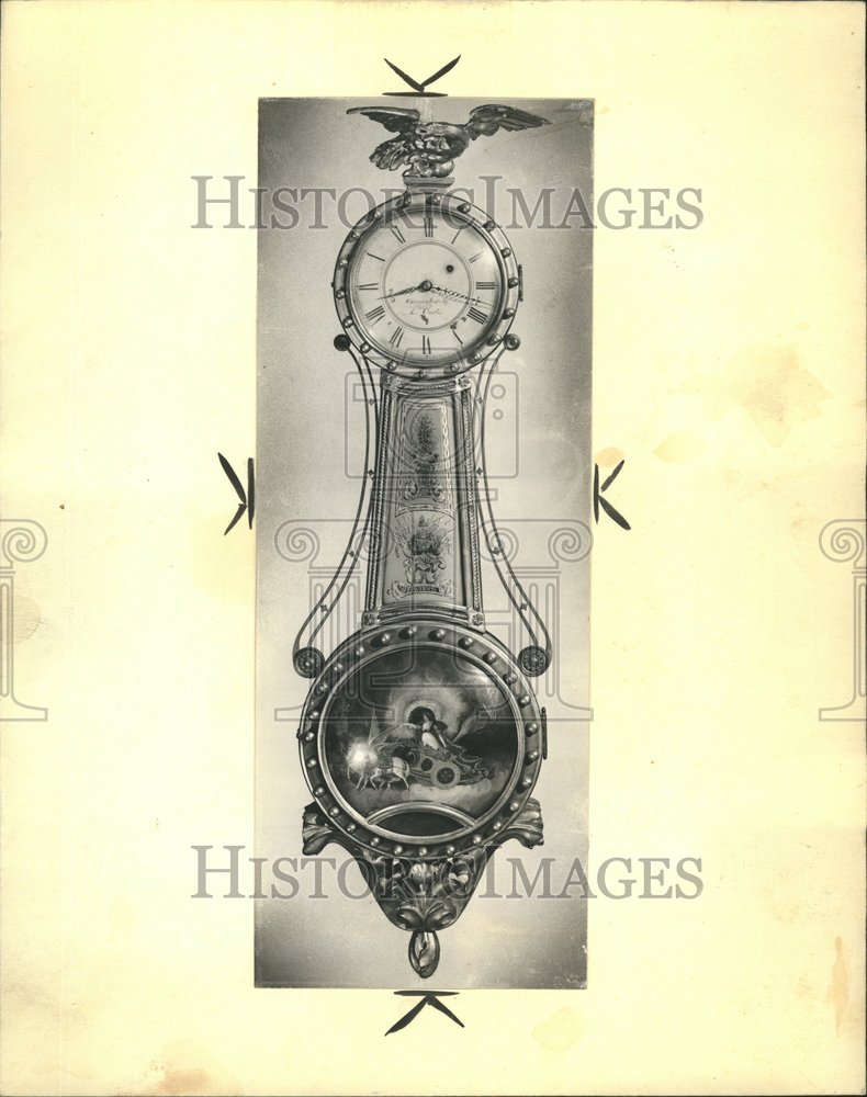 1963 America Beautiful Clock Curtis-Historic Images