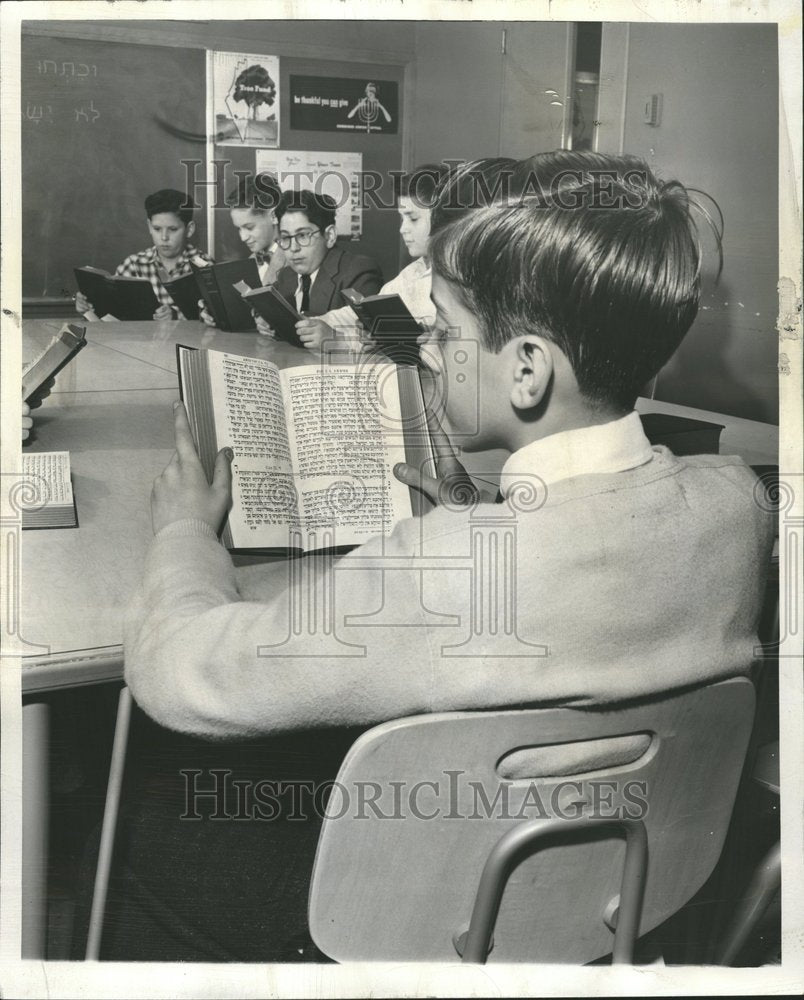 1955 Jewish Education for children-Historic Images