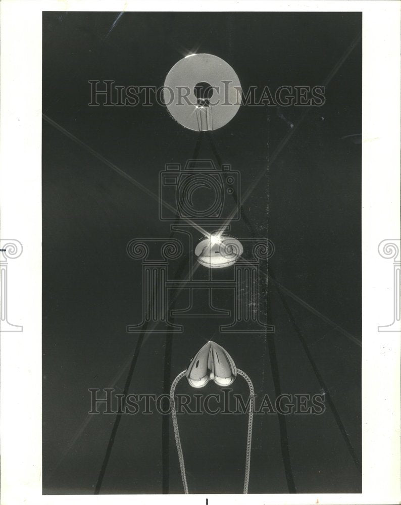 1977 Lockets Necklace Press Photo-Historic Images