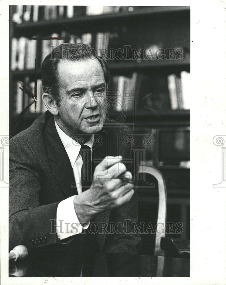 1982 Wm Milliken Speaking Government-Historic Images