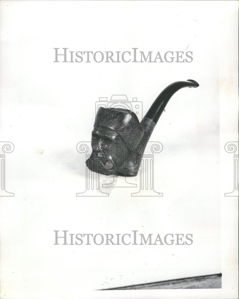 1961 Novelty French Briar Pipe-Historic Images