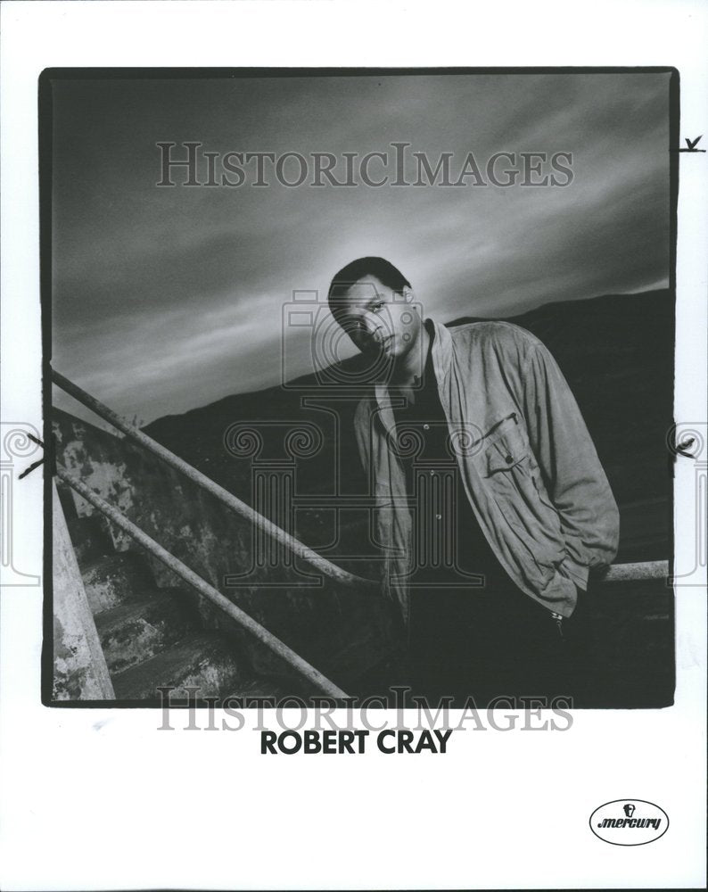 1993 Closeup caption of Robert Cray - Historic Images