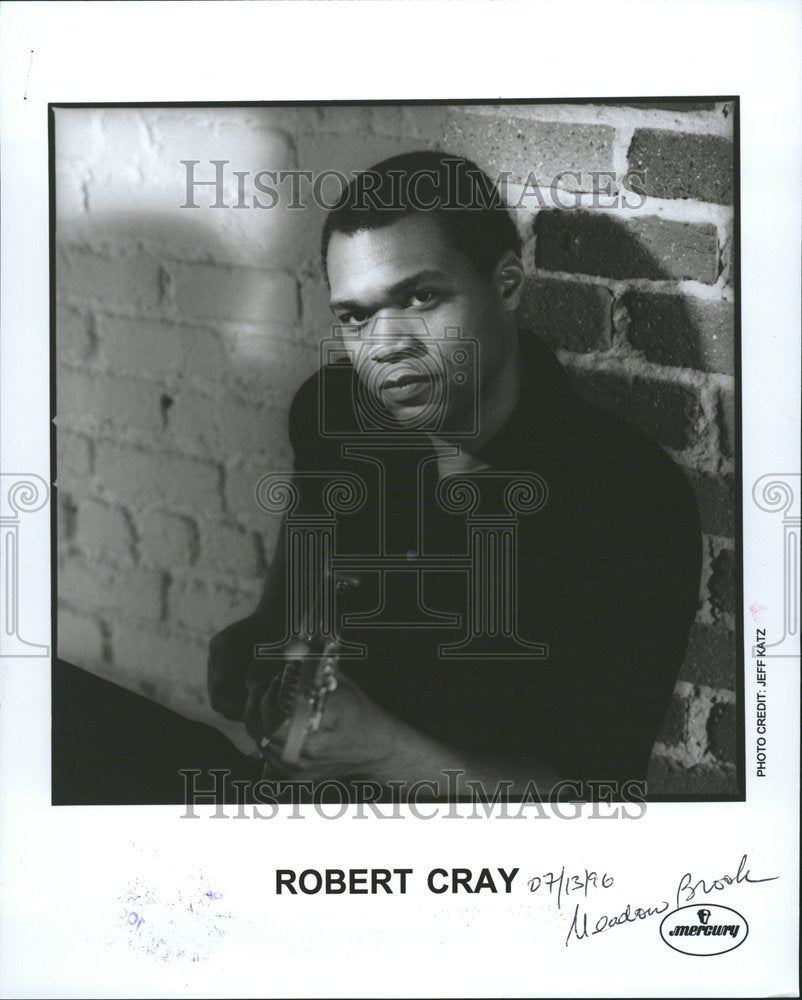 1996 Robert Cray American Guitarist Singer - Historic Images