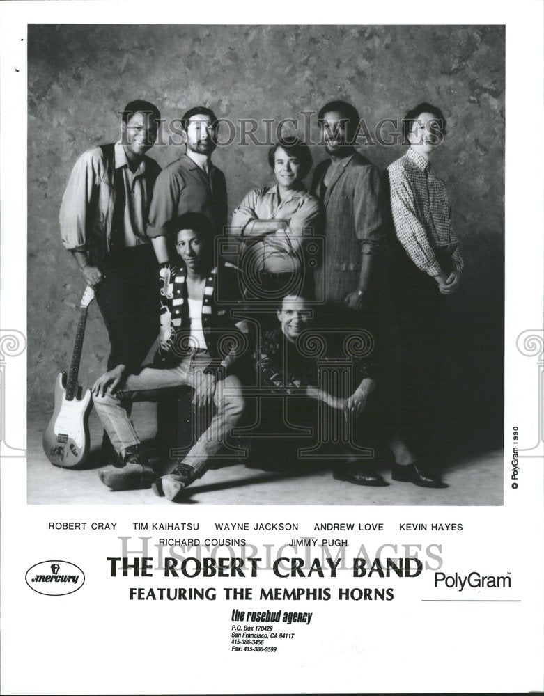 1996 Robert Cray Band Wayne Kevin Tim - Historic Images