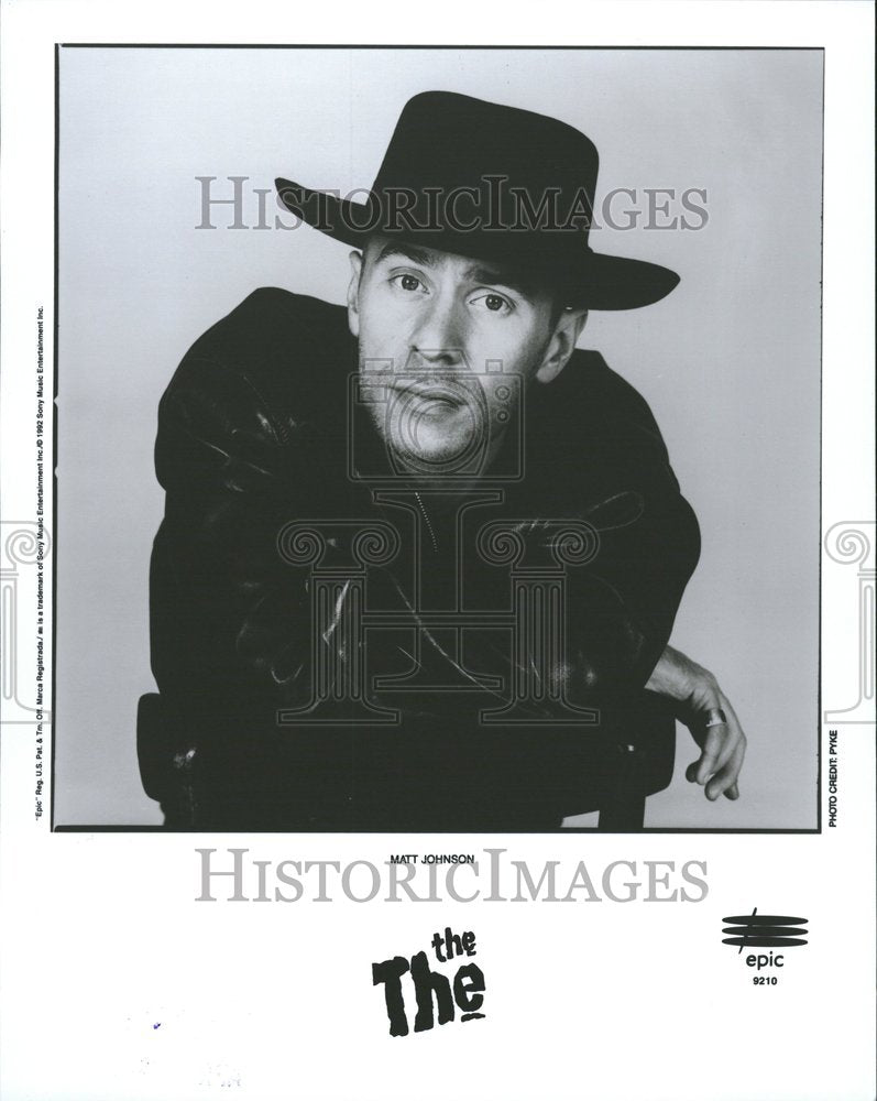 1993 The Album Matt Johnson Singer Writer - Historic Images