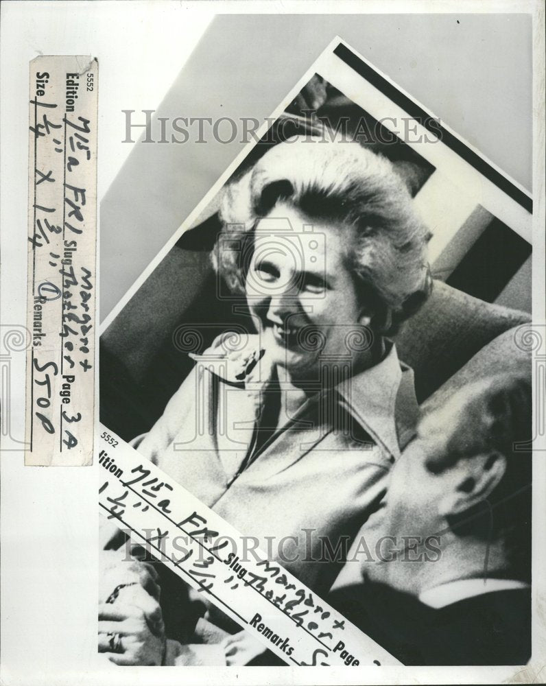 1975 Margaret Thatcher - Historic Images