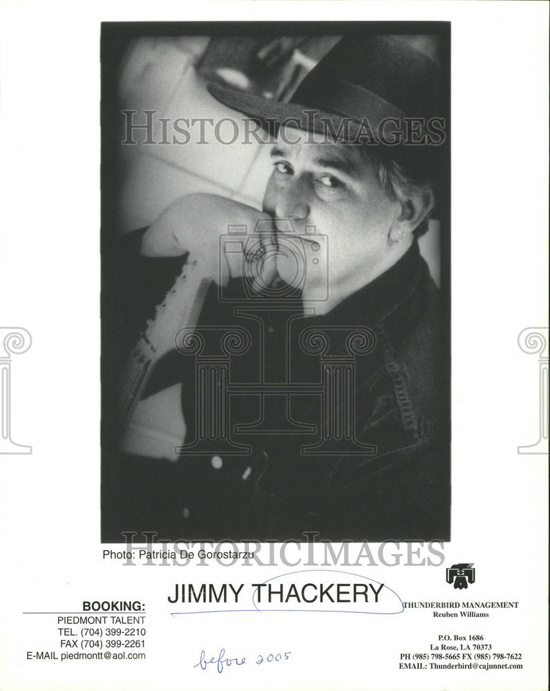 2005 Jimmy Thackery - Historic Images