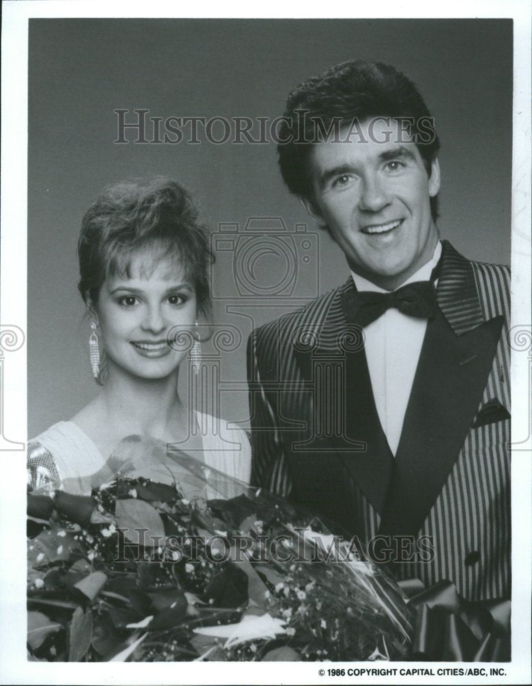 1986 Christina Jenson Alan Thicke - Historic Images