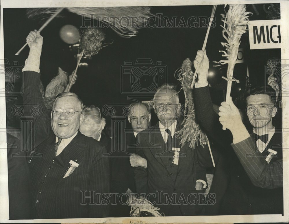 1940 Delegates National Convention Prohibit - Historic Images