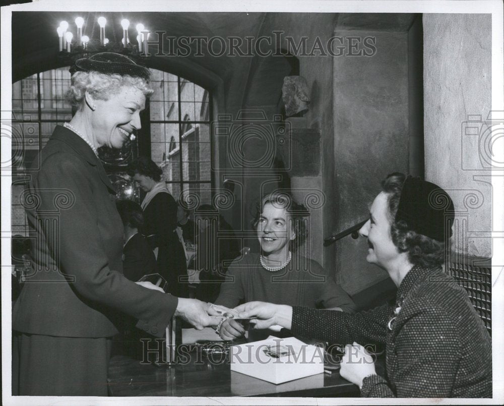 1955 Mrs Stephen T.staekpole Arthur h Buhl - Historic Images