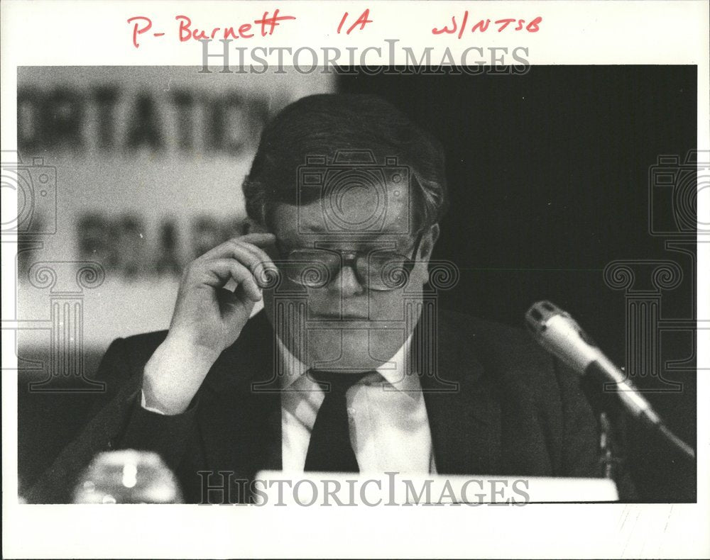 1991 Jim Burnett NTSB Official Hearings - Historic Images