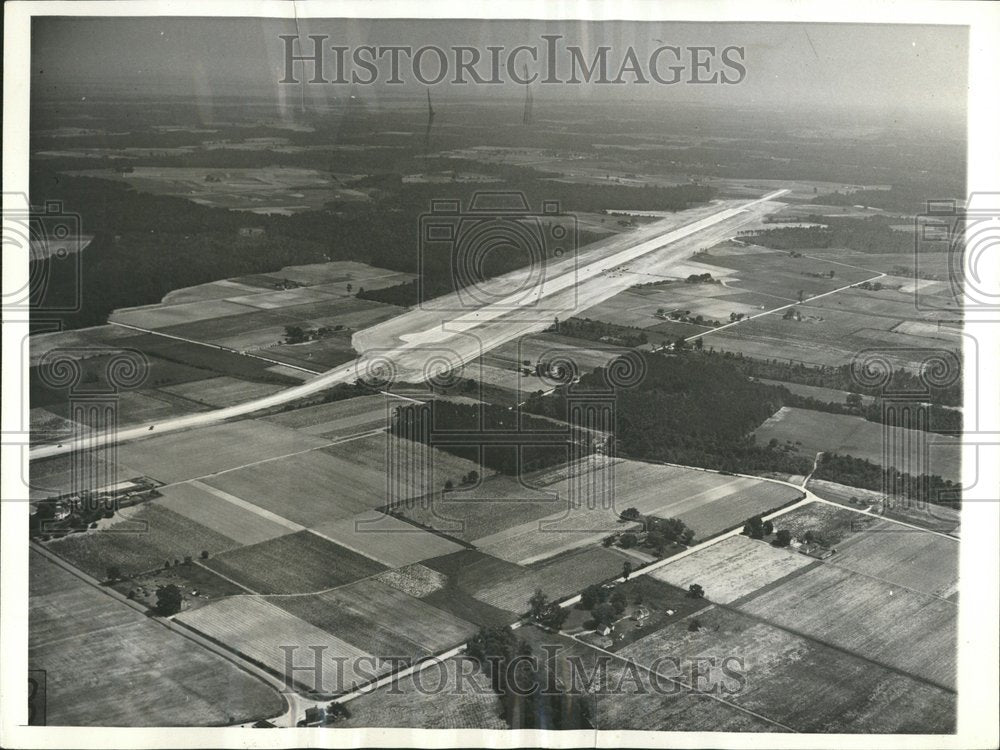 1942 Army Air Force Emergency Landing Field - Historic Images