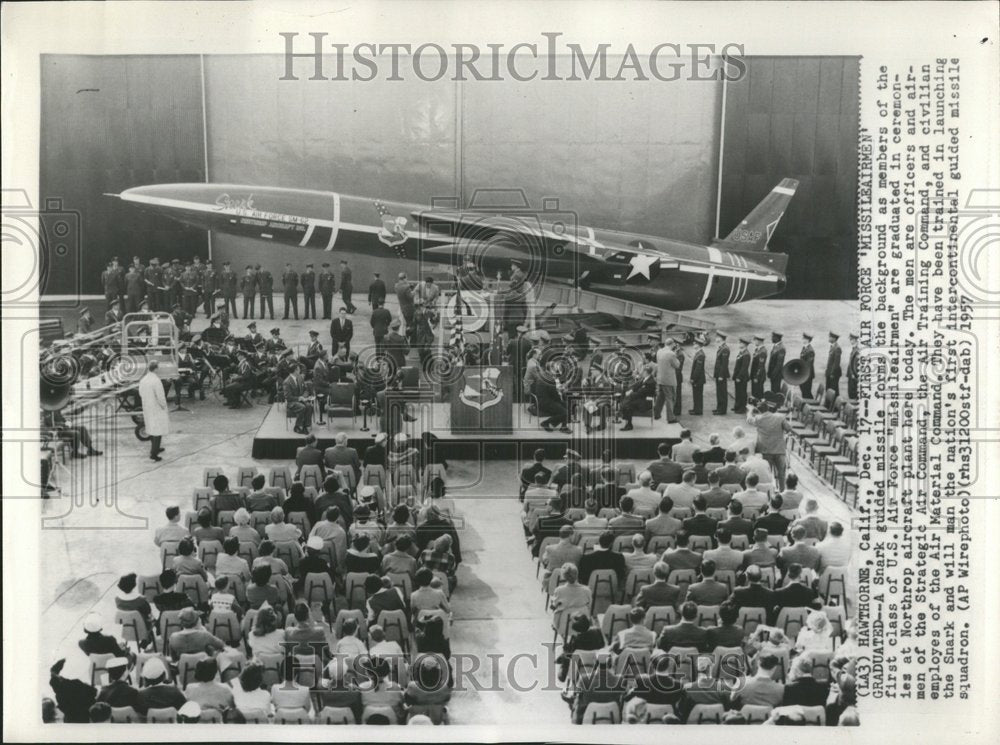 1957 1st class US Air Force Graduation - Historic Images