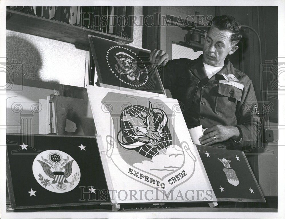 1963 Special Air Mission Seals Govt VIPs - Historic Images