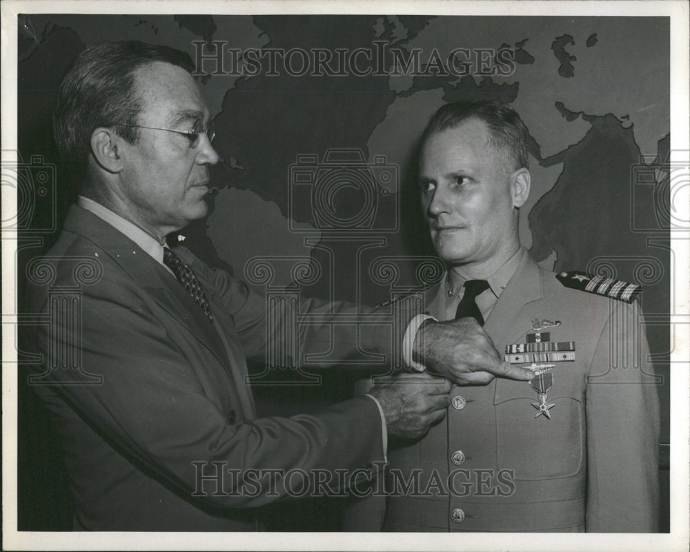 1945 Captain C. David Assistant Secretory - Historic Images