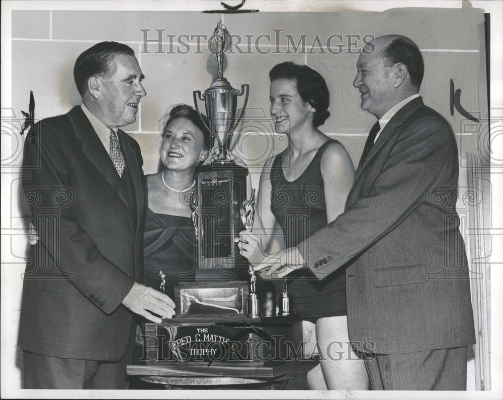 1958 Fred C. Matthew Trophy Athletics - Historic Images