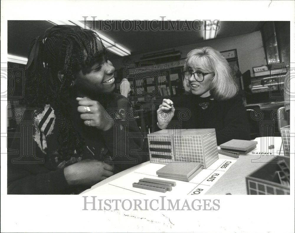 1991 Helen Steenbergh Teacher Mathematics - Historic Images