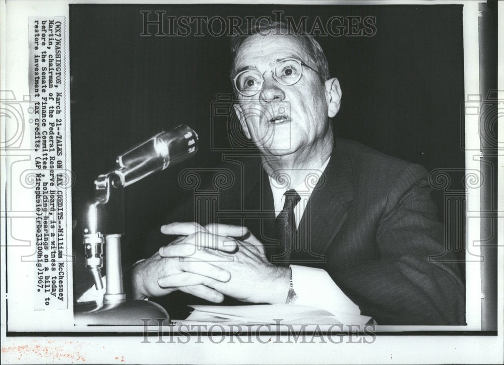 1967 William McChesney Martin - Historic Images