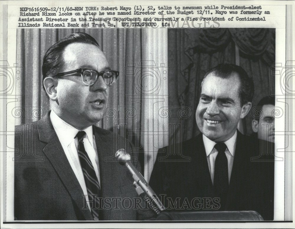 1968 Robert Mayo Assistant director Politic - Historic Images