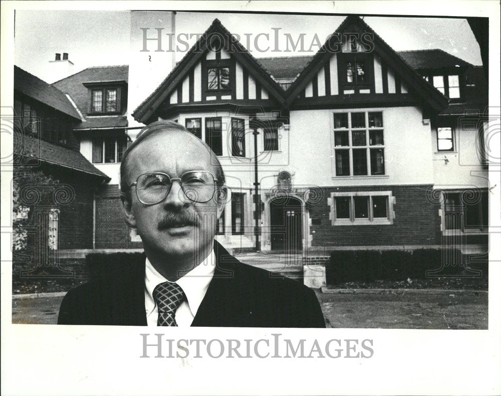 1980 Dan Martin President Cranbrook School - Historic Images
