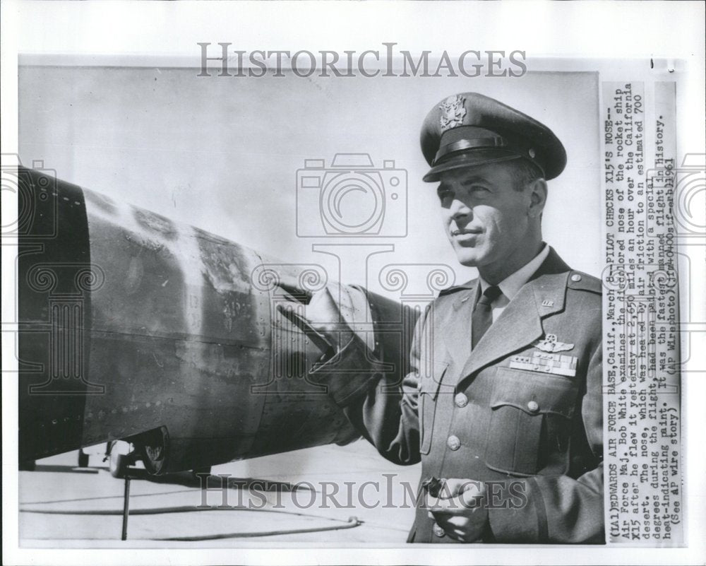 1961 Major Robert White United States Army - Historic Images